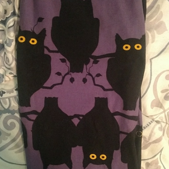 Lularoe OS owl leggings - Picture 4 of 4