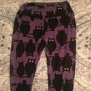 Lularoe OS owl leggings