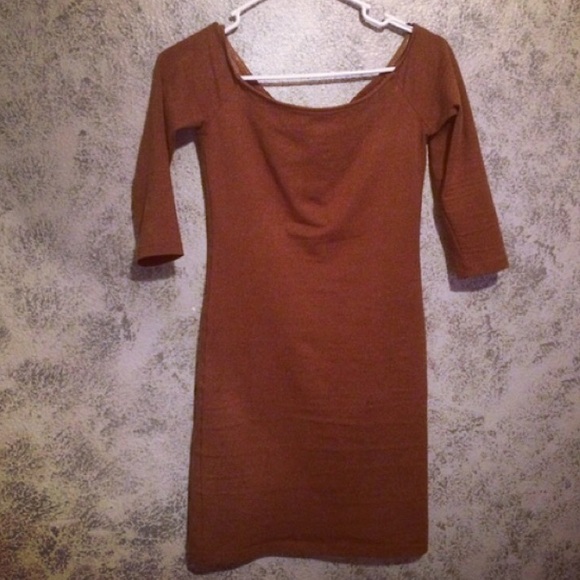 Long Sleeve Off Shoulder Mini Dress - Picture 2 of 3