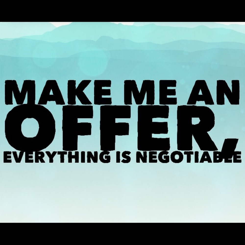 Make me an offer