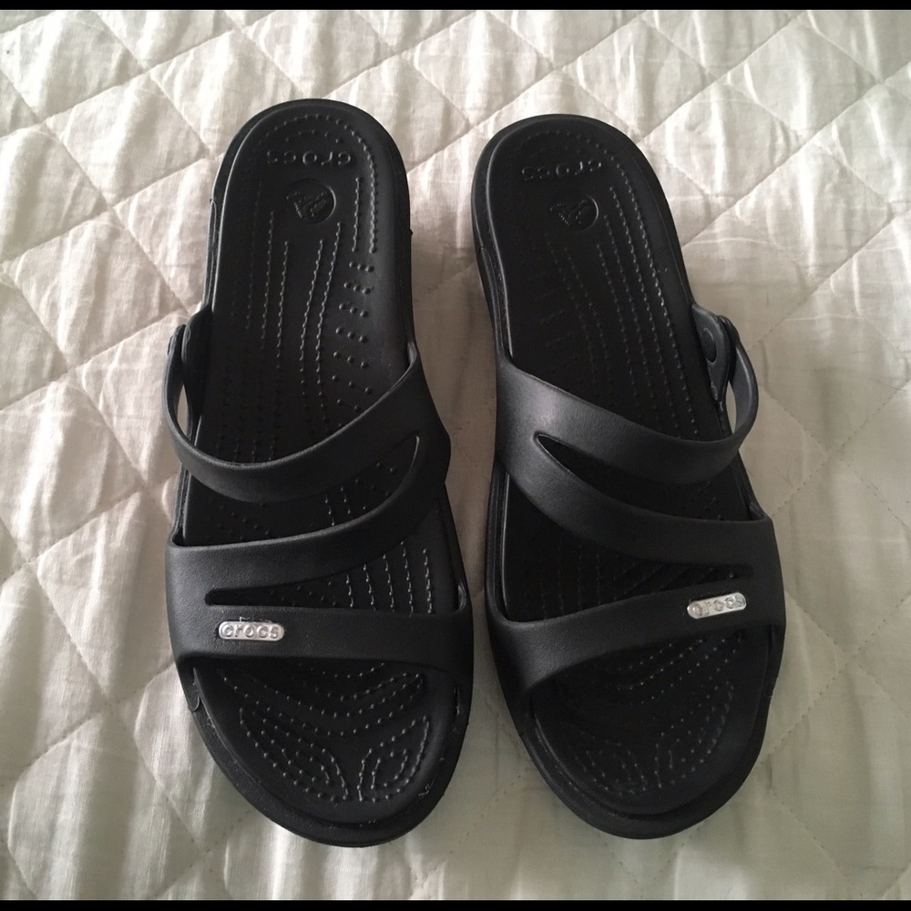 Women's Croc sandals size 9