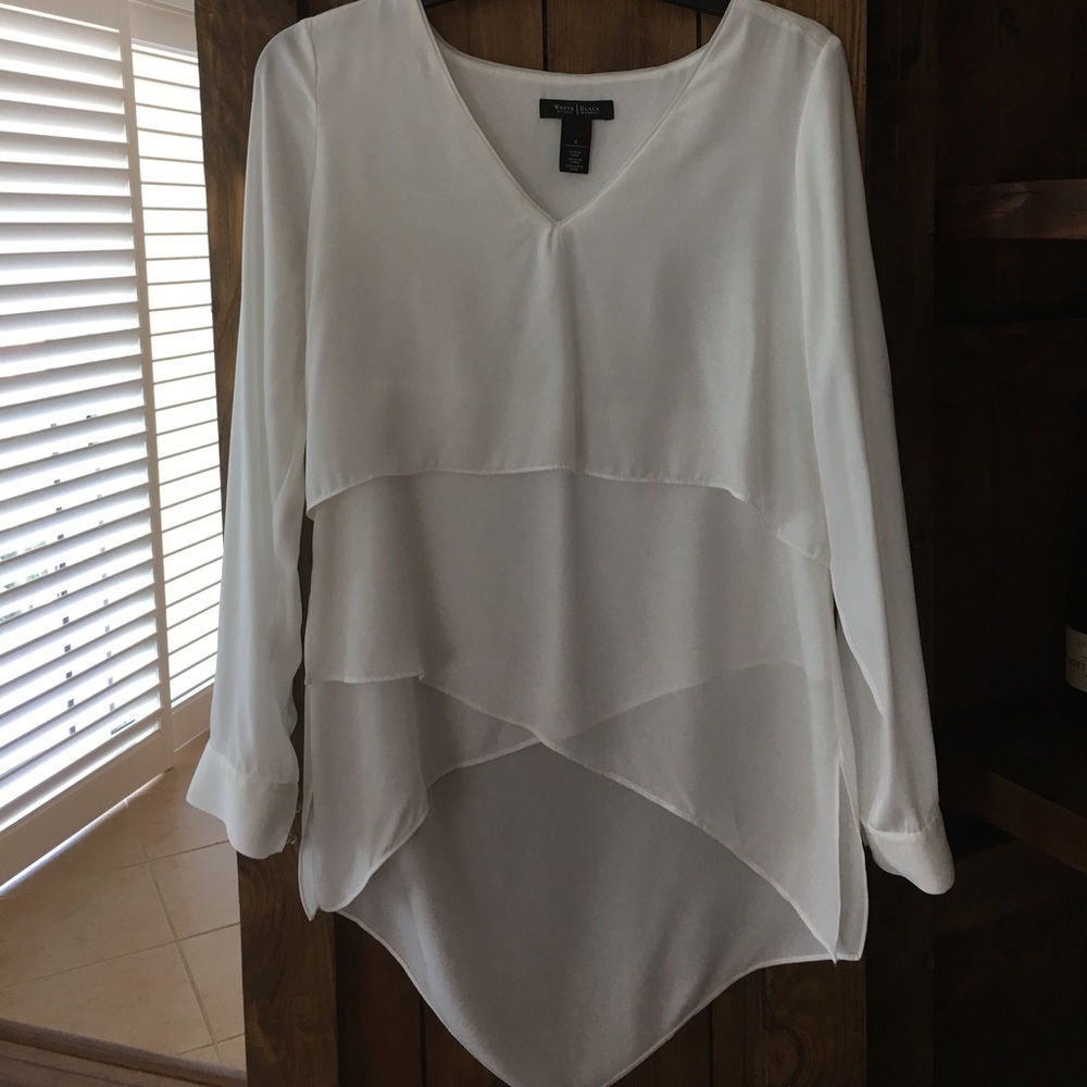 LS layered White House Black Market top