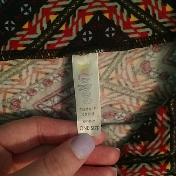 LuLaroe OS leggings - Picture 2 of 5