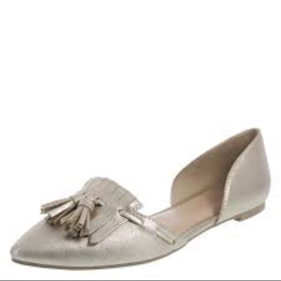 Christian Siriano Shoes Gold Tassel Flats Christian Christian Siriano Shoes Gold Tassel Flats Christian