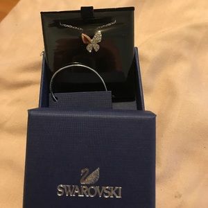 Swarovski butterfly necklace