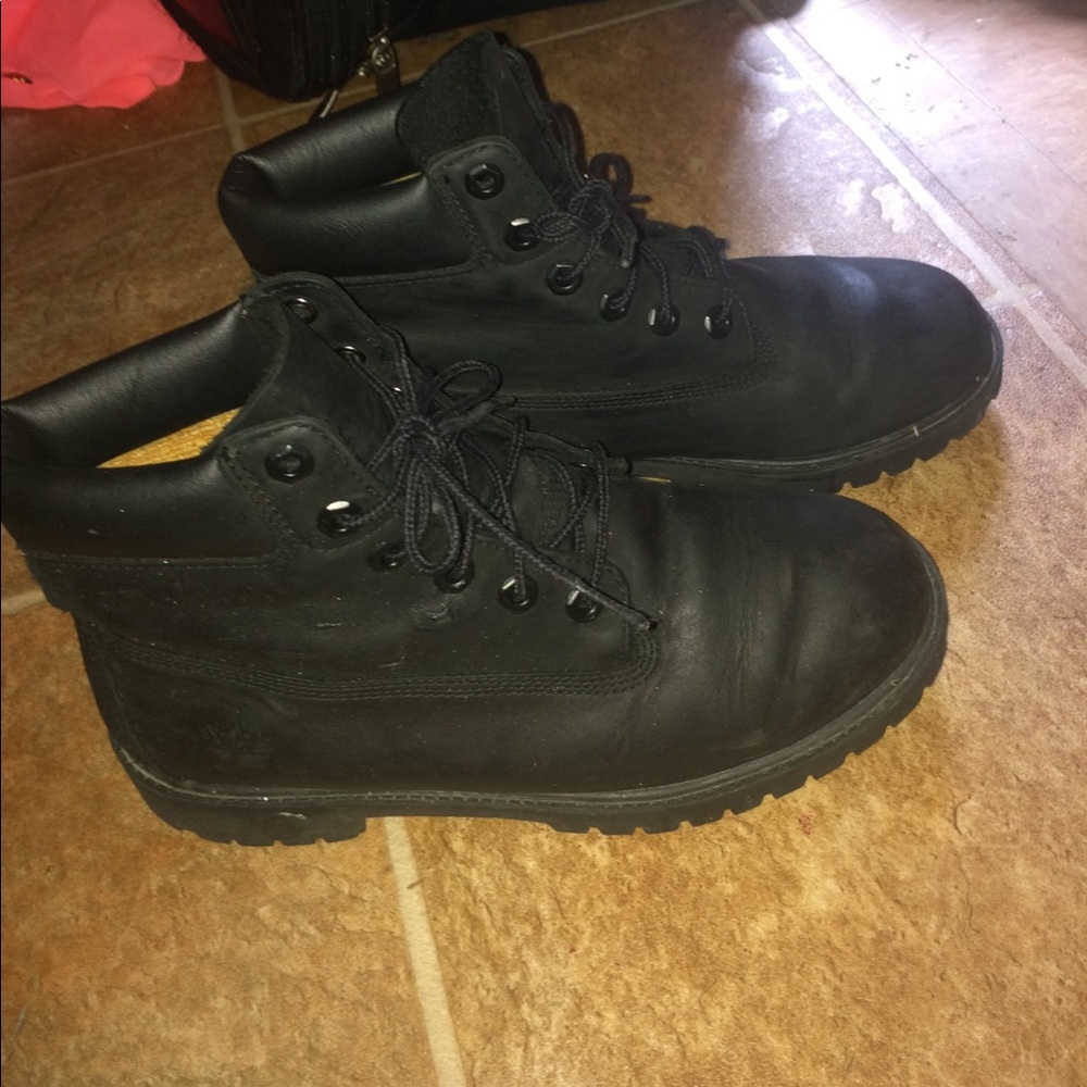❌SOLD❌Black timberlands