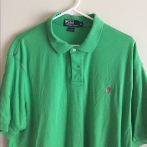 Polo by Ralph Lauren green shirt cotton polo