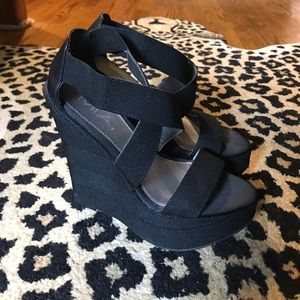 MIA platform wedge heels