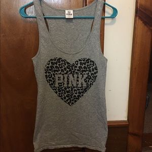 Vs Pink tank top large