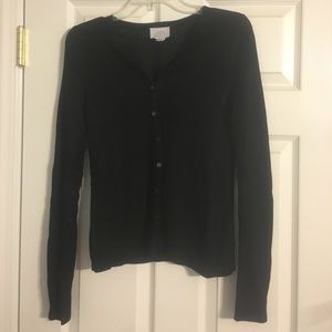 Ann Taylor Loft black dressy sweater