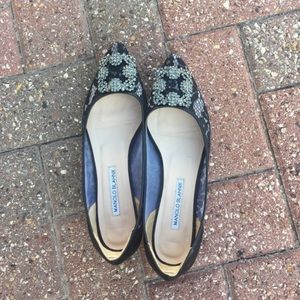 Manolo Blahnik flat