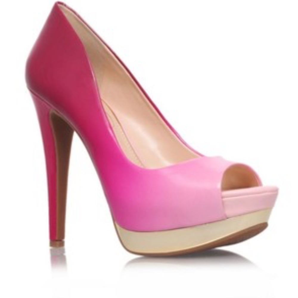Jessica Simpson Ombre pink 3in heels