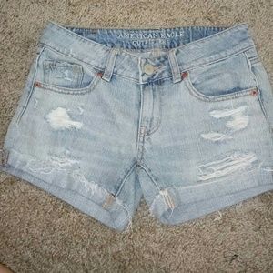 Like New American Eagle Denim Shorts