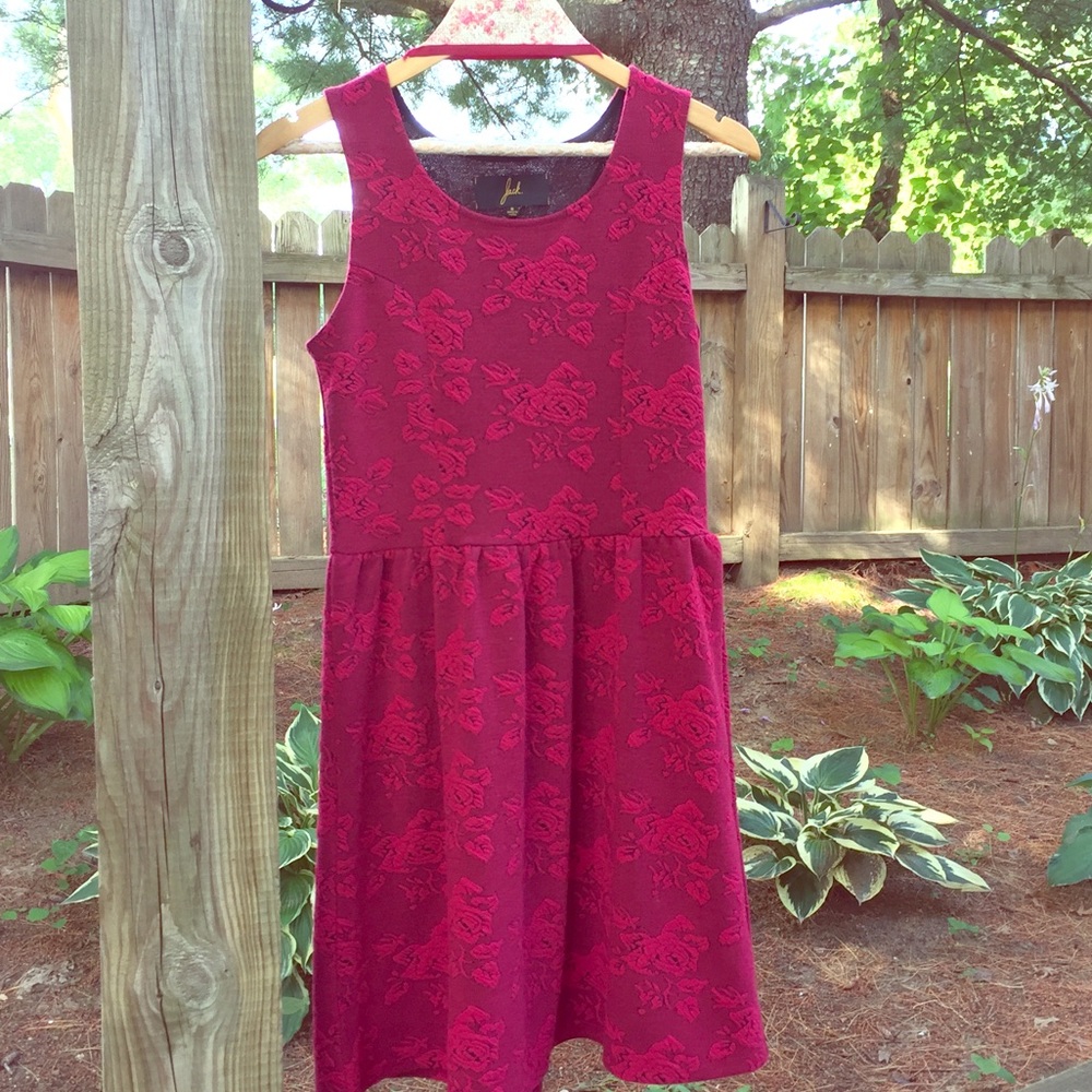NWOT Jack by BB Dakota Red Lace Dress
