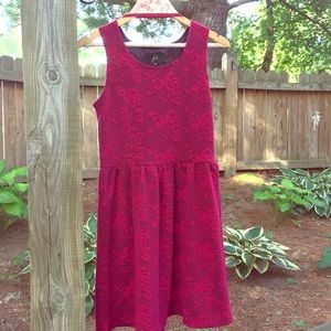 NWOT Jack by BB Dakota Red Lace Dress