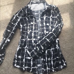 S express button down