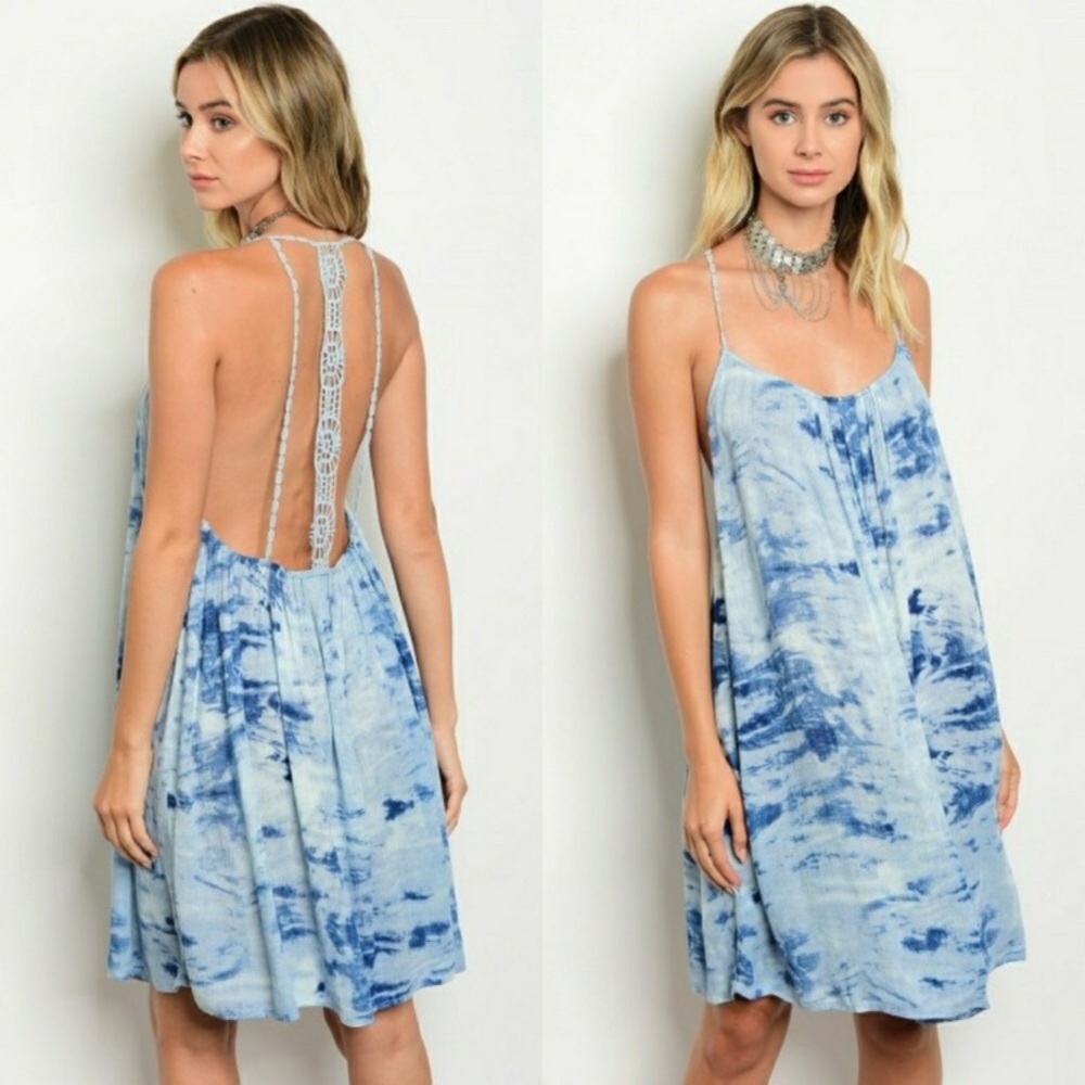 Ocean Tie Dye Dress