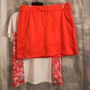 Izod Golf set Shirt and Skort