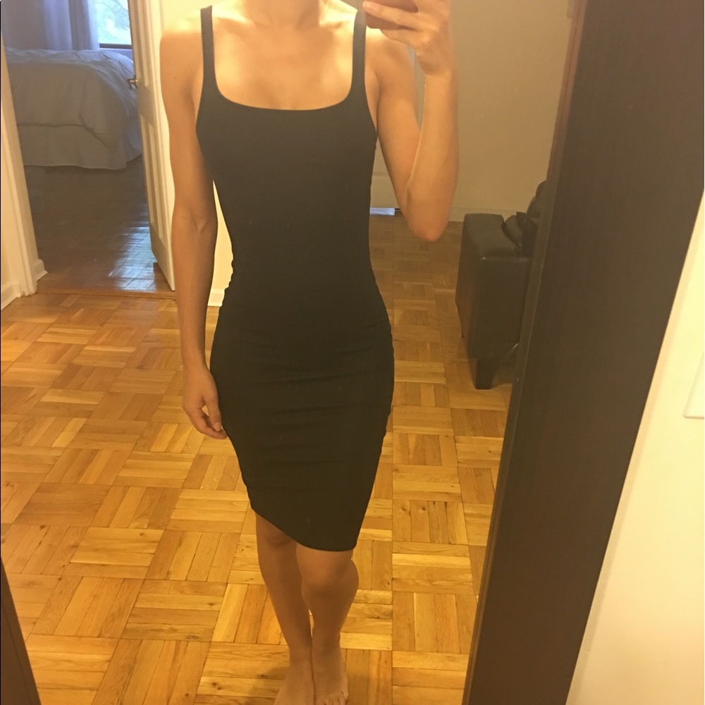 Little black mid length dress