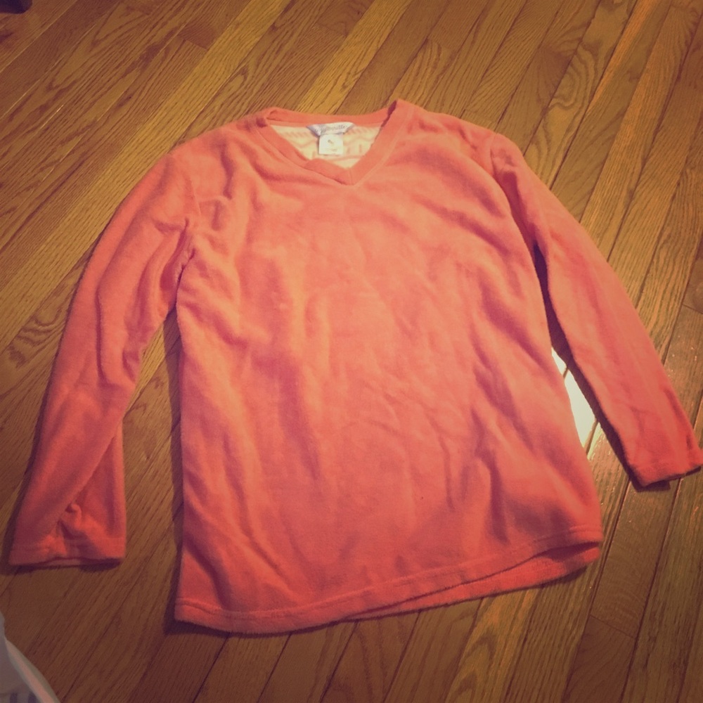 Fuzzy Pink pajama top