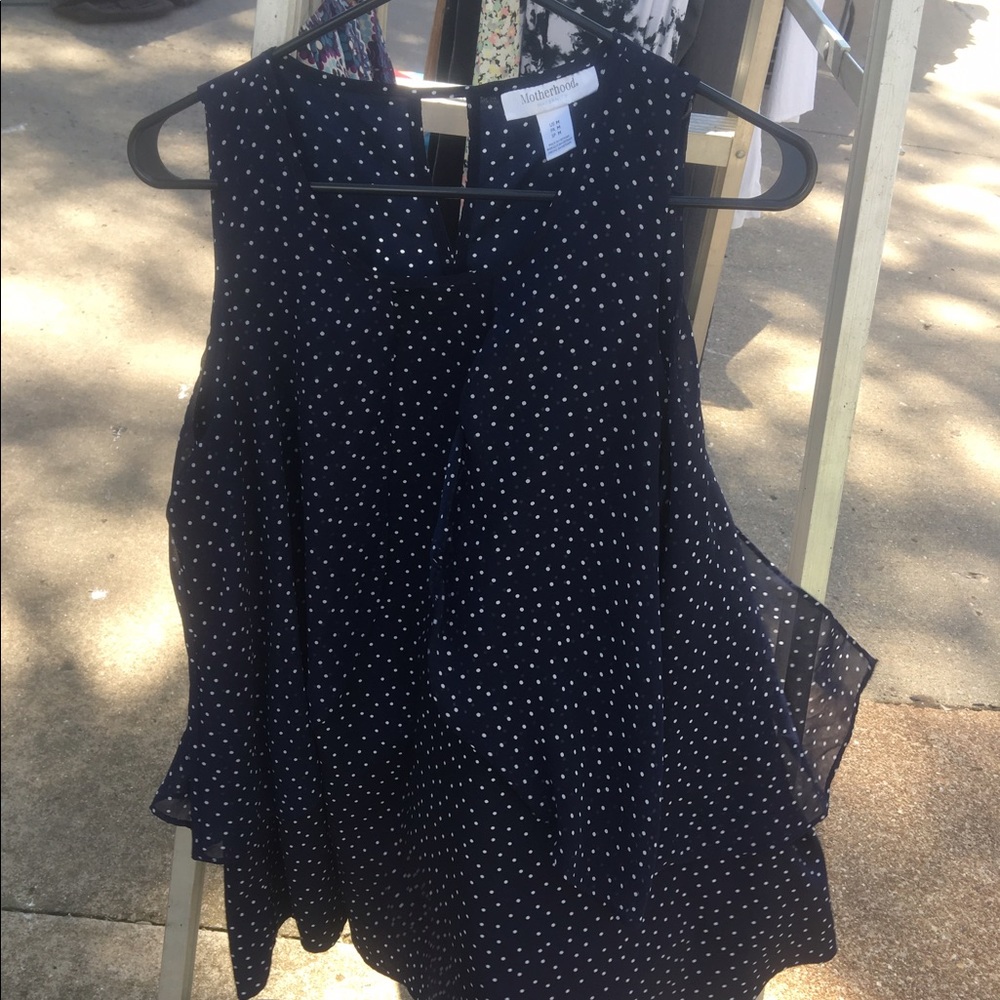 Motherhood dressy tank