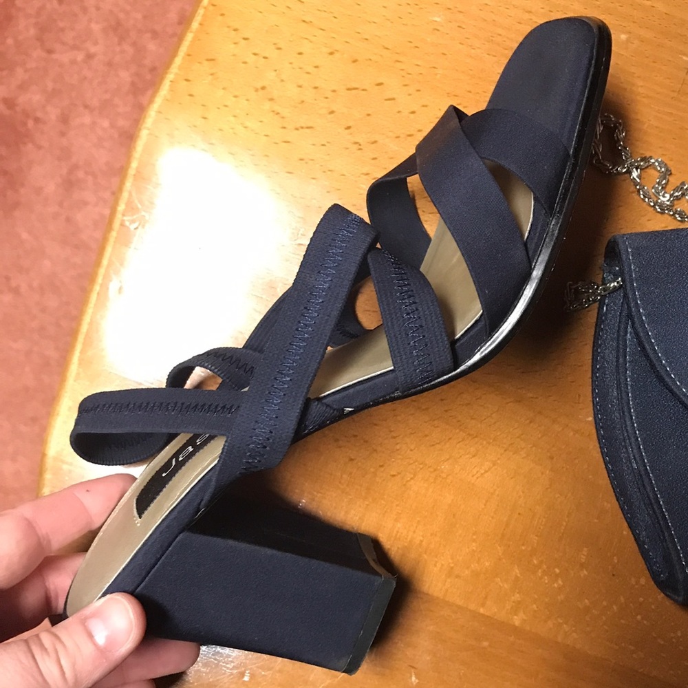 Navy Blue Heels