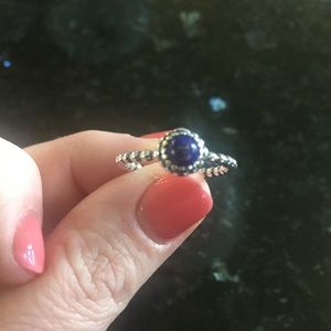 Pandora September Birthstone Ring