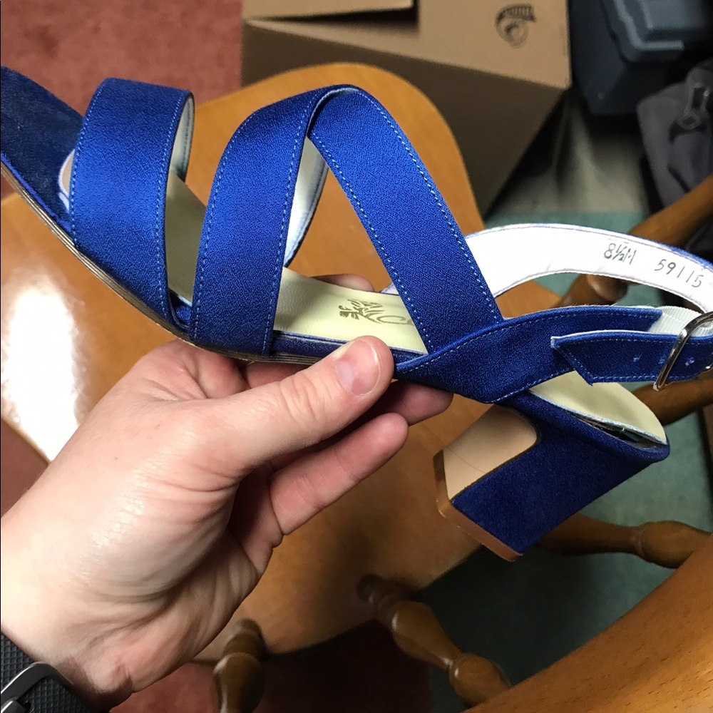 Royal Blue Heels