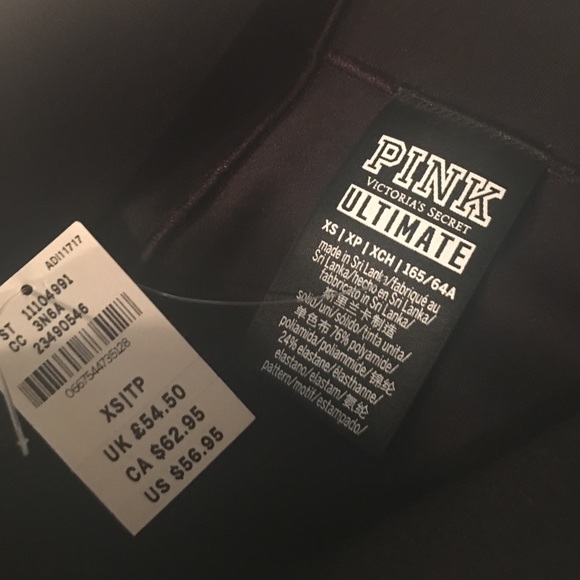 NWT Lmtd. Edition PINK Ultimate Boned Crop Legging - Picture 3 of 4