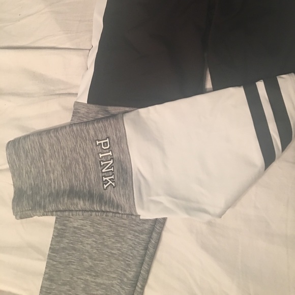 NWT Lmtd. Edition PINK Ultimate Boned Crop Legging - Picture 4 of 4