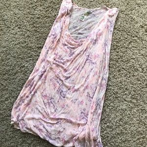 Draped soft Free People tank top