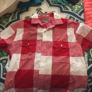 Express men's fitted shirt