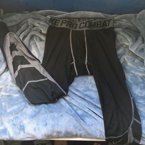 Nike Pro Combat Full Length Compression Pants