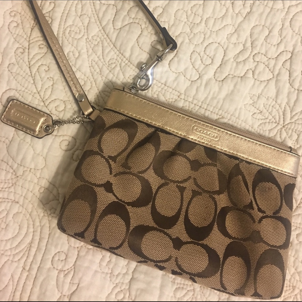 Coach wristlet