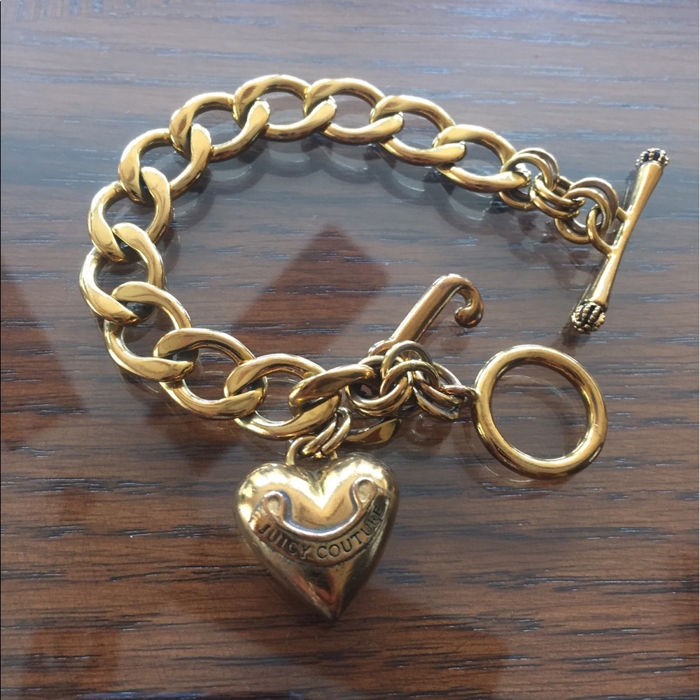 Juicy Couture Gold Banner Bracelet