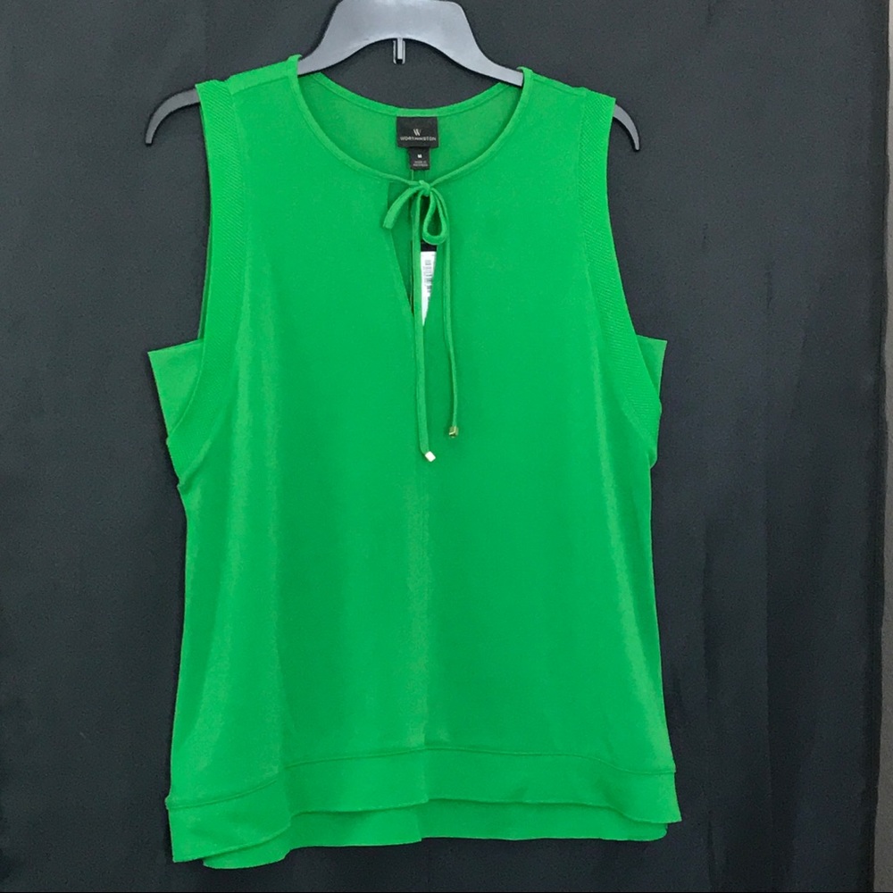 WORTHINGTON TRAPEZE TOP SHIRT NWT
