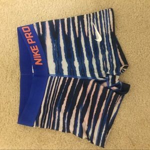 Nike zebra print spandex 💕