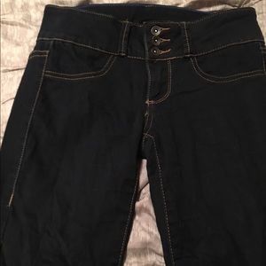 Lovesick hot topic dark denim jeans