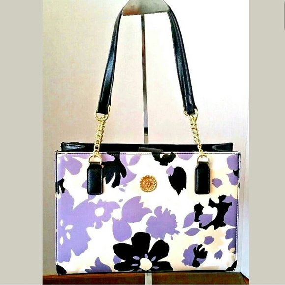 anne klein floral purse