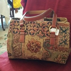 NEW, Authentic,  Fossil tapestry handbag