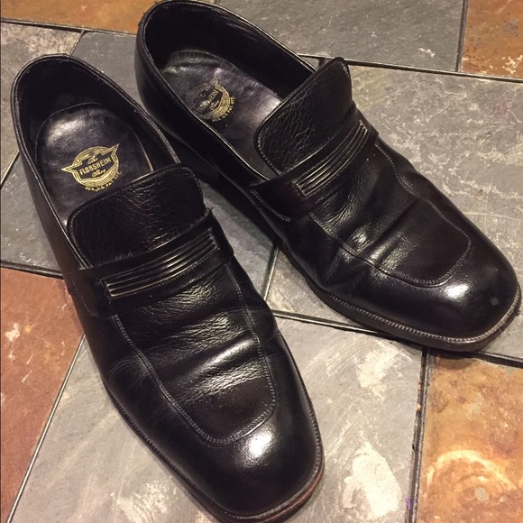 FLORSHEIM BLACK SLIP ON LOAFER SHOES SZ 8.5 D main image 6