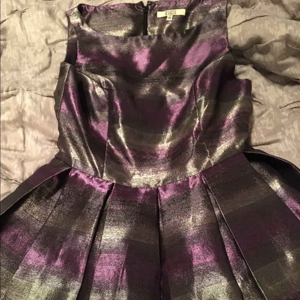 Bb Dakota shimmer cocktail party dress