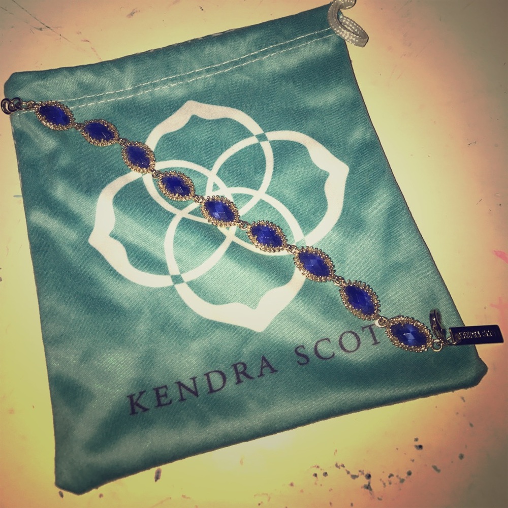 Kendra Scott Jana Bracelet- Cobalt blue