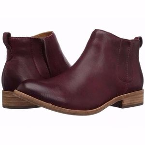 Korkease Velma Burgundy Ankle Boot Size 8