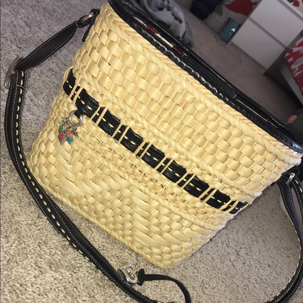 Brighton Basket Woven Purse
