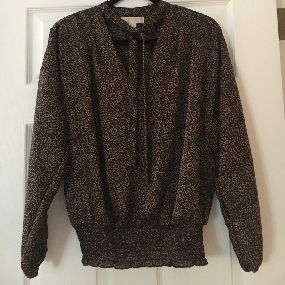 Gorgeous Michael Kors leopard print women's top