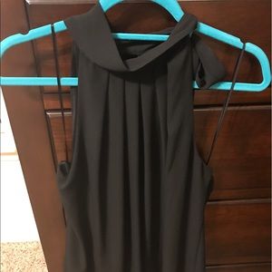 Black halter top size Large