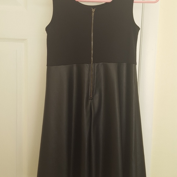 Ruby & Bloom faux black leather jumper - Picture 2 of 4