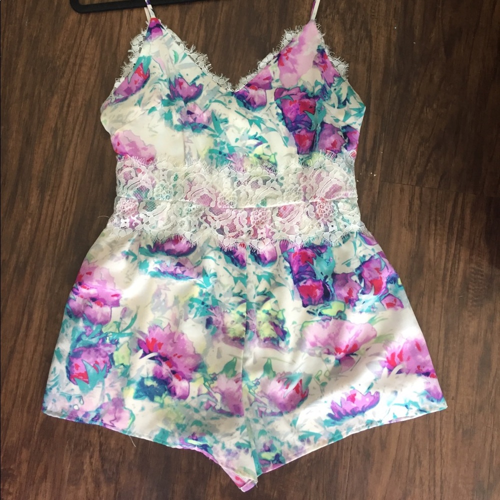 Lace Romper