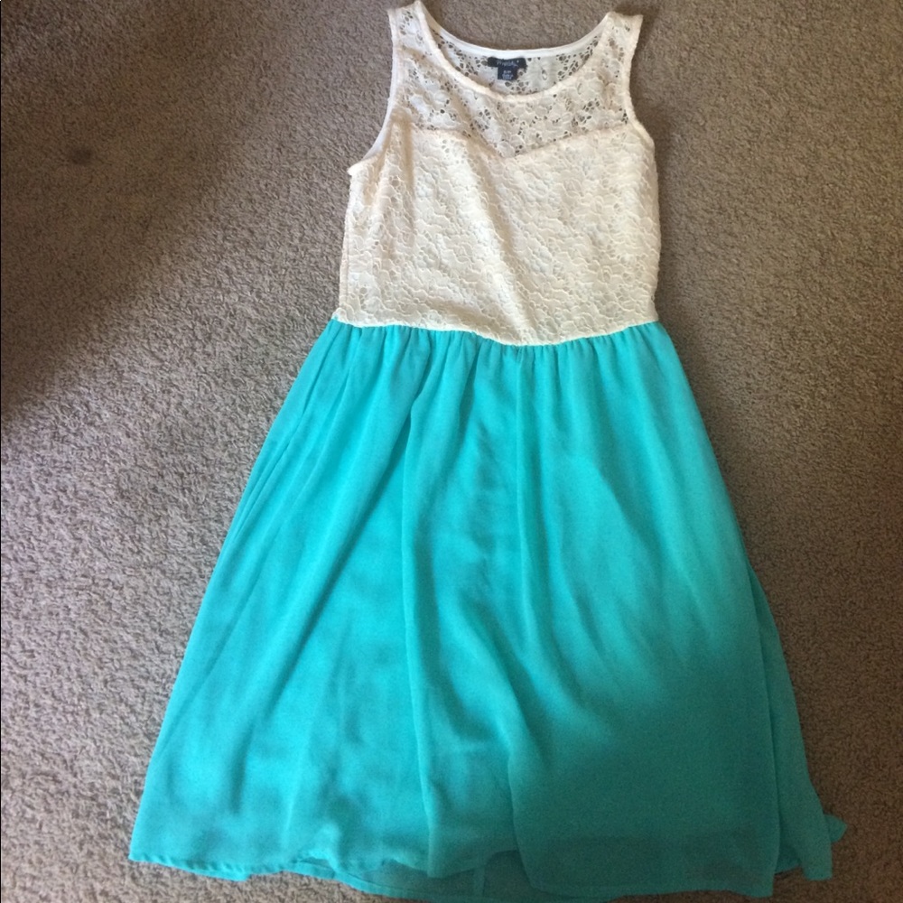Blue dress